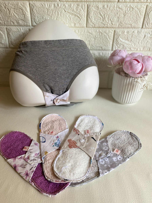 فوط يومية قماشية قابلة للغسل واعادة الاستعمال